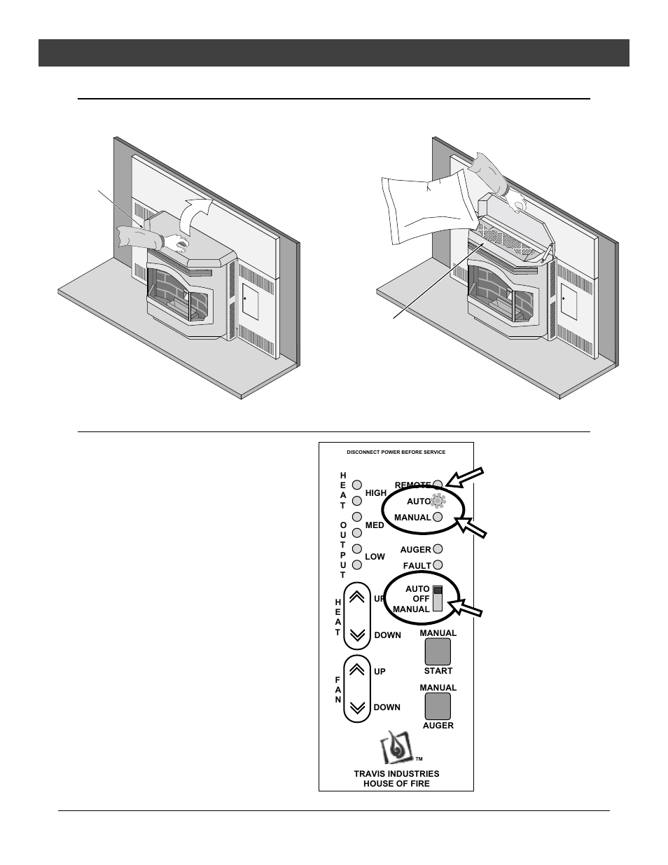 Operation, Loading pellets, The two modes of operation | Lopi Yankee Bay Pellet Insert User Manual | Page 18 / 40