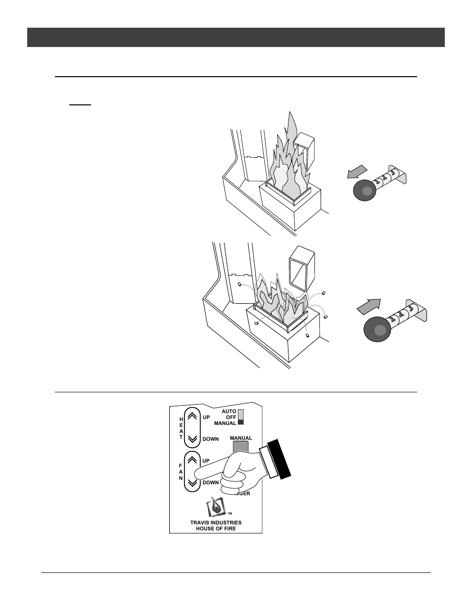 Operation, Restrictor adjustment, Adjusting the fan speed | Not enough air, Too much air | Lopi Yankee Bay Pellet Insert User Manual | Page 21 / 40