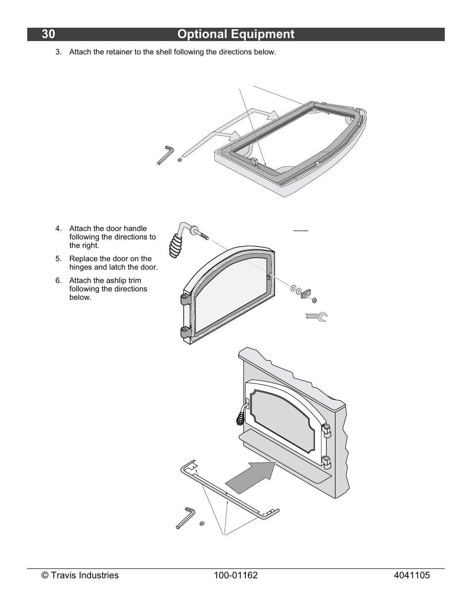 30 optional equipment | Lopi Freedom Fireplace Insert User Manual | Page 30 / 34