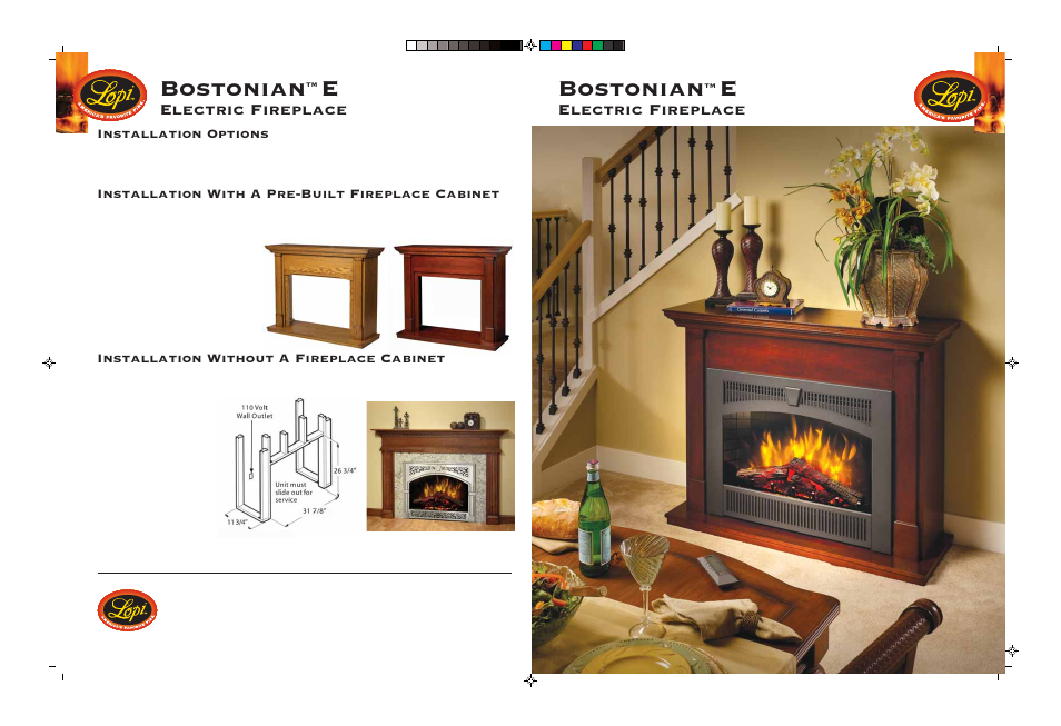 Lopi Bostonian E User Manual | 4 pages
