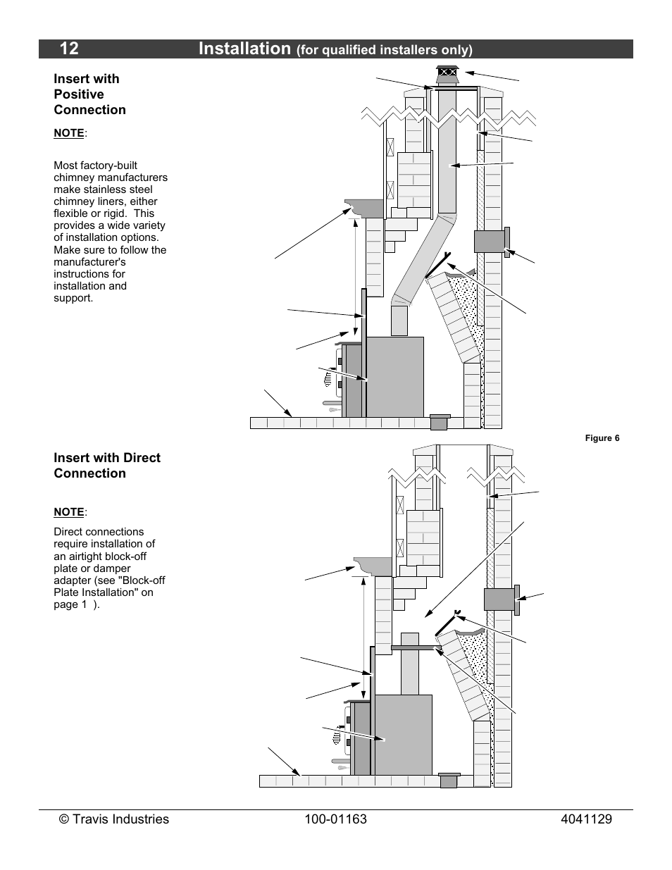 12 installation | Lopi Freedom Bay Fireplace Insert User Manual | Page 12 / 32