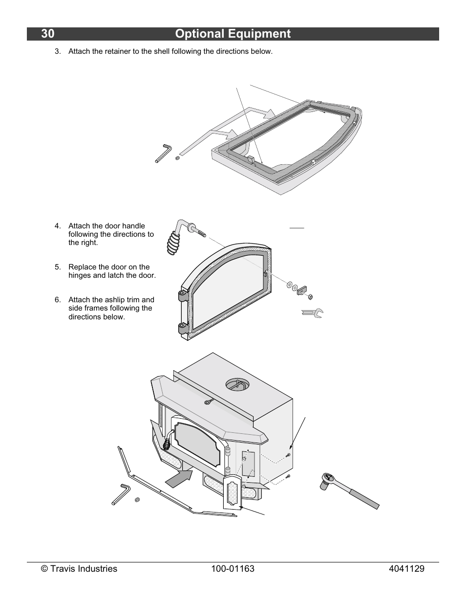 30 optional equipment | Lopi Freedom Bay Fireplace Insert User Manual | Page 30 / 32
