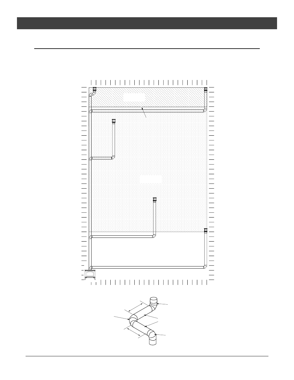 Installation, Vertical termination with three 90° elbows | Lopi Direct Vent Freestanding Stove User Manual | Page 18 / 48
