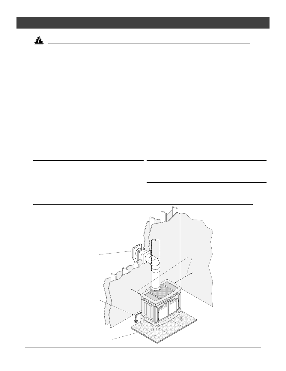 Installation, Installation warnings, Packing list | Additional items required, Additional accessories required, Installation overview | Lopi Direct Vent Freestanding Stove User Manual | Page 7 / 48