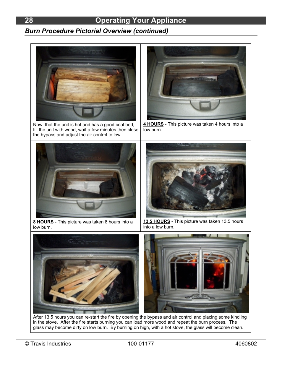 28 operating your appliance | Lopi Leyden 028-S-75-2 User Manual | Page 28 / 40