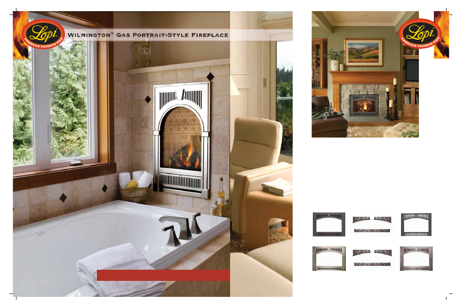 12 wilmington, Gas portrait-style fireplace 7 | Lopi 21 TRV User Manual | Page 8 / 20