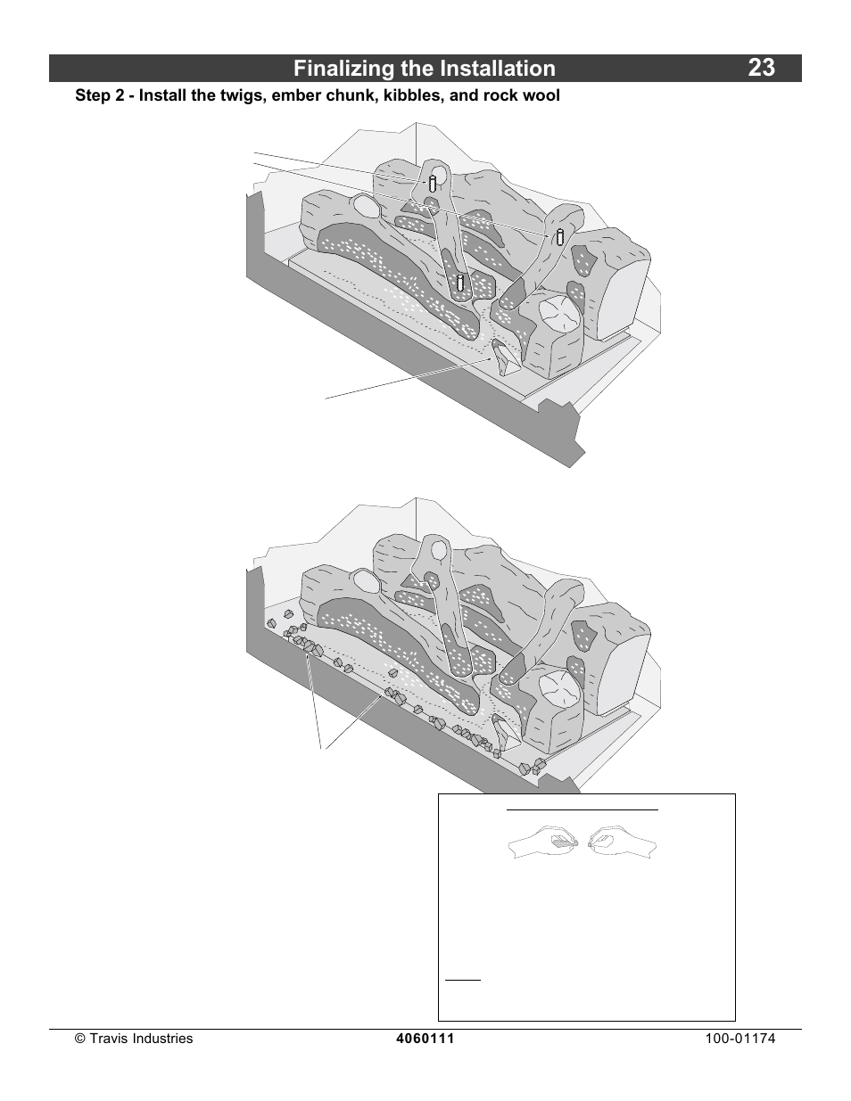 Finalizing the installation | Lopi DVL Insert EF II User Manual | Page 23 / 44