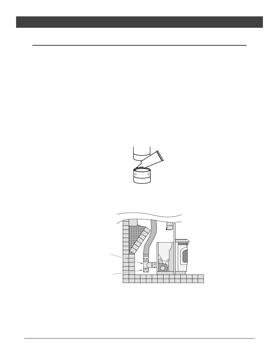 Installation, Venting the pellet stove | Lopi Masonry Fireplace Factory Built (Metal) Fireplace Mobile Home Model: Pioneer Bay (Heritage Bay PI) User Manual | Page 10 / 38
