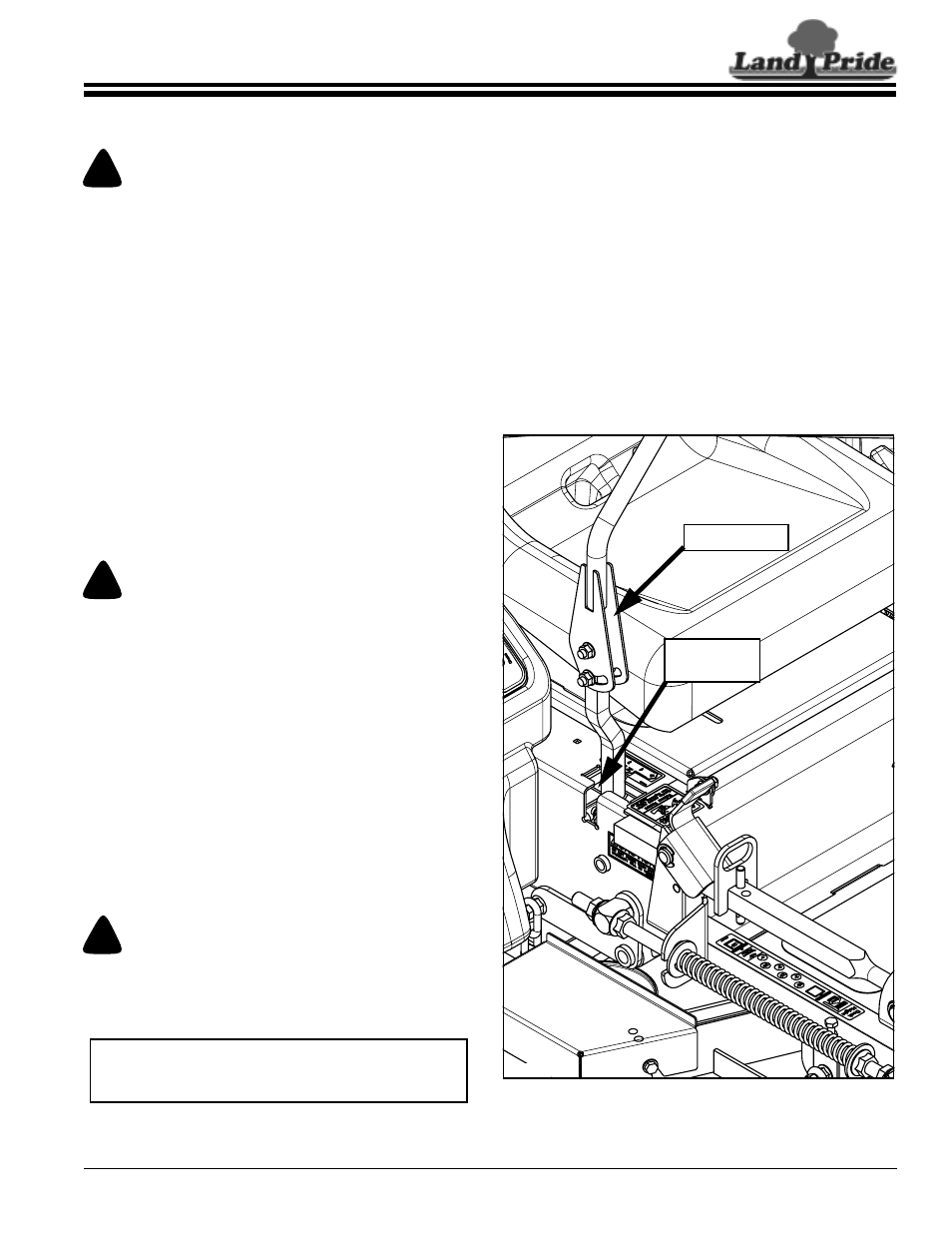 Section 3: adjustments, Torque values, Control lever steering adjustments | Section 3: adjustments, Torque values control lever steering adjustments, Warning | Land Pride Accu-Z Razor 357-187M User Manual | Page 21 / 54