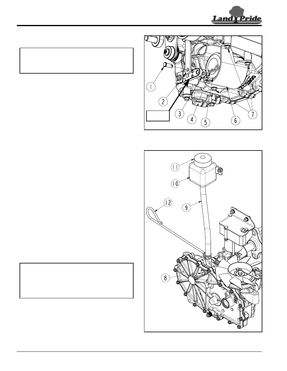 Land Pride Accu-Z Razor 357-187M User Manual | Page 36 / 54