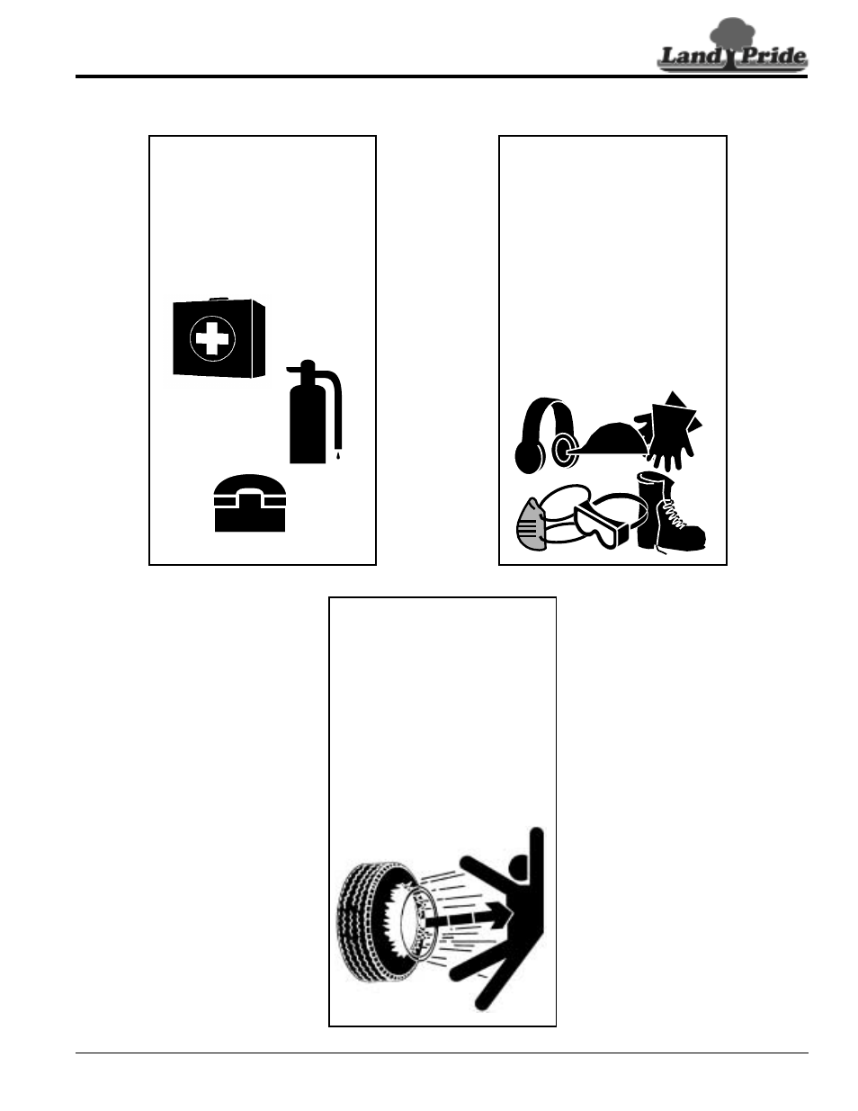 Land Pride Accu-Z Razor 357-187M User Manual | Page 5 / 54