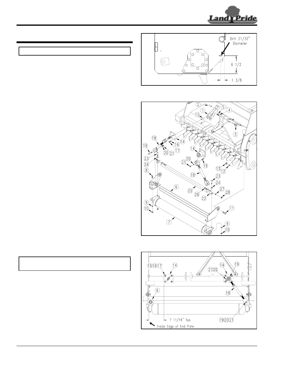 Assembly instructions | Land Pride 15 Series 48" & 72" User Manual | Page 2 / 4