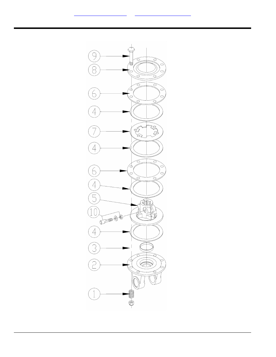 Driveline slip clutch (146.264.024.1) comer, Table of contents part number index | Land Pride RCM5510 User Manual | Page 104 / 192