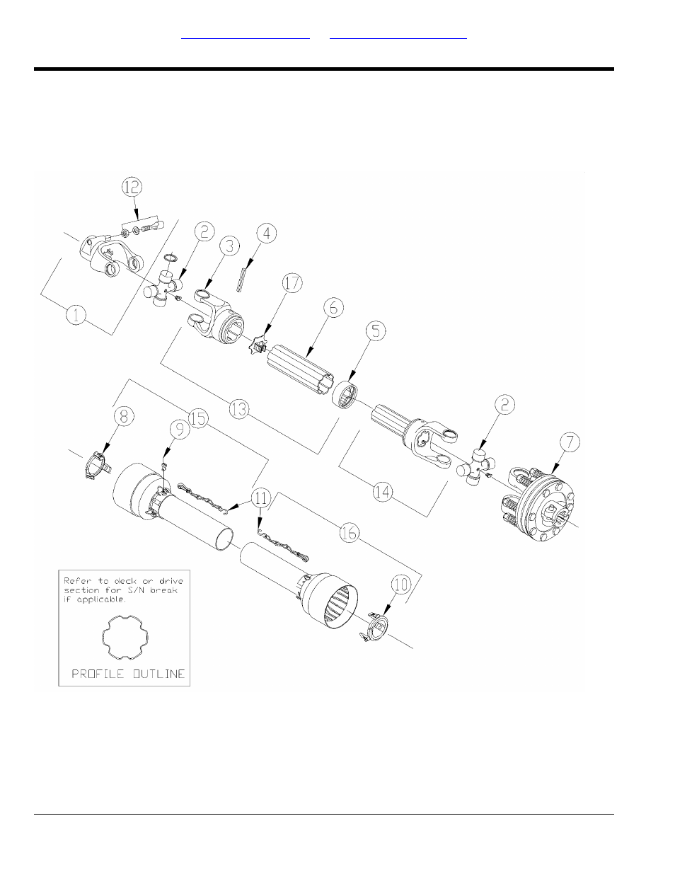 Driveline wing (826-481c) comer, Table of contents part number index | Land Pride RCM5510 User Manual | Page 118 / 192