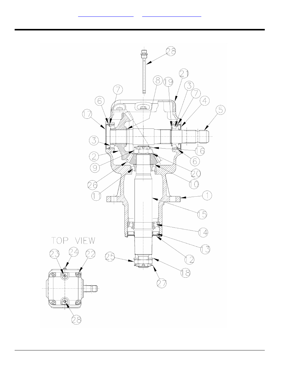 Section 6: gearboxes (540 rpm), Gearbox (826-721c), Table of contents part number index | Land Pride RCM5510 User Manual | Page 140 / 192