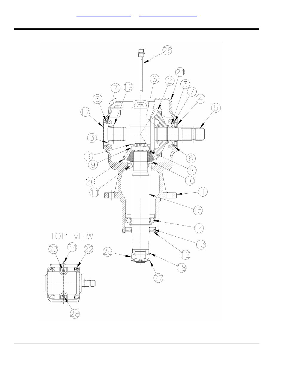 Gearbox 540 rpm (826-650c), Table of contents part number index | Land Pride RCM5510 User Manual | Page 150 / 192