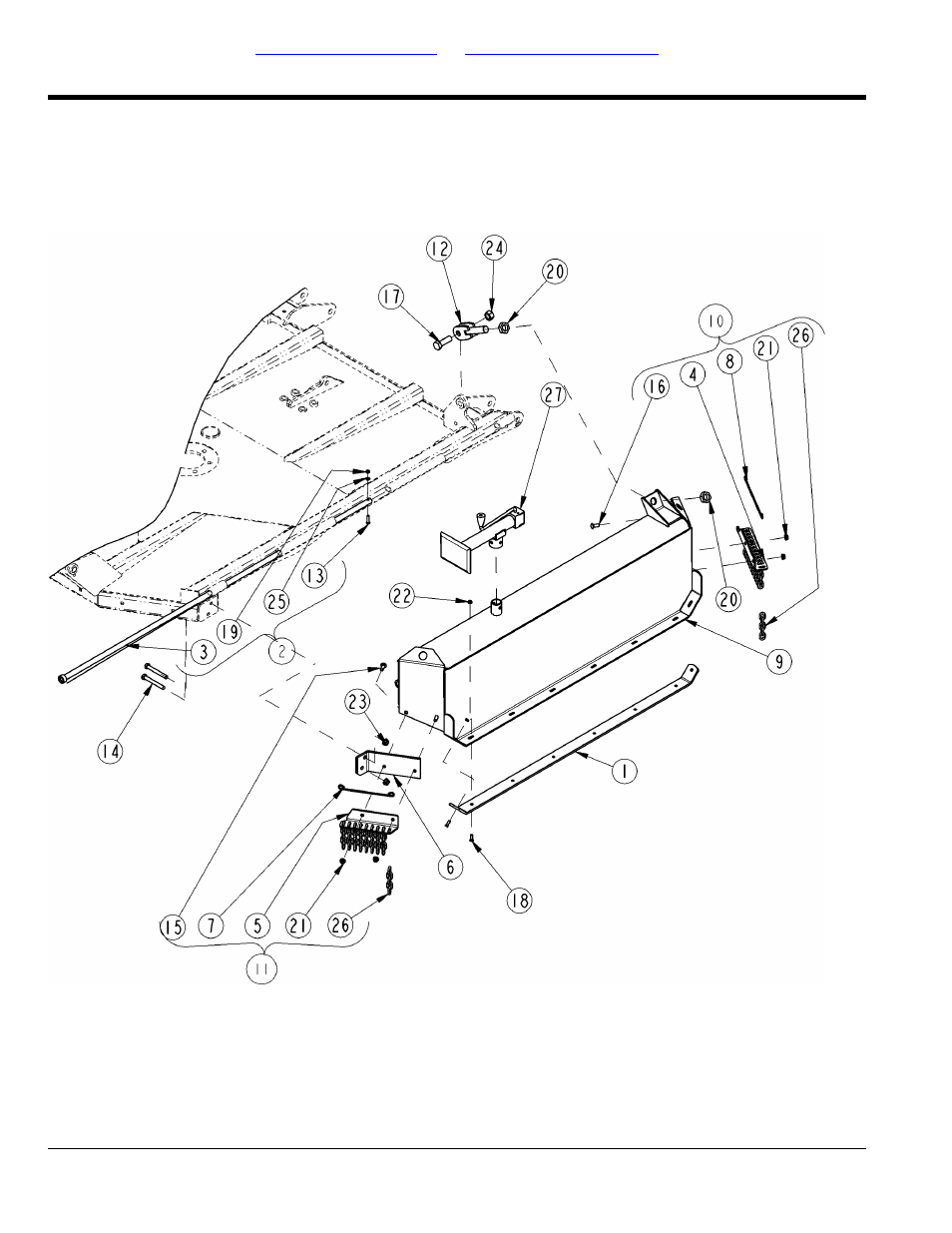 Weight box, Table of contents part number index | Land Pride RCM5510 User Manual | Page 30 / 192