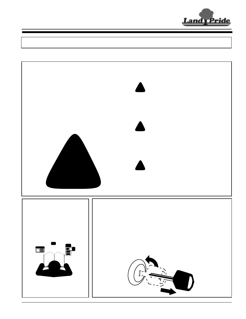 Section 2 important safety information, Safety symbol, Danger | Warning, Caution | Land Pride 22076 User Manual | Page 5 / 52