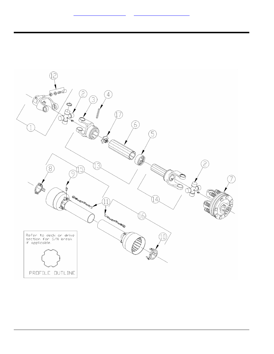 Table of contents part number index | Land Pride RCM5010 User Manual | Page 108 / 308