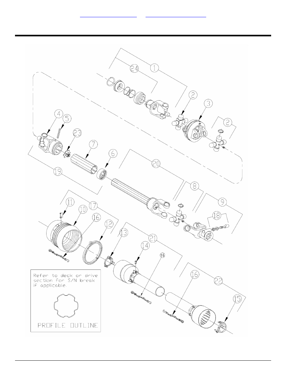 Table of contents part number index | Land Pride RCM5010 User Manual | Page 230 / 308