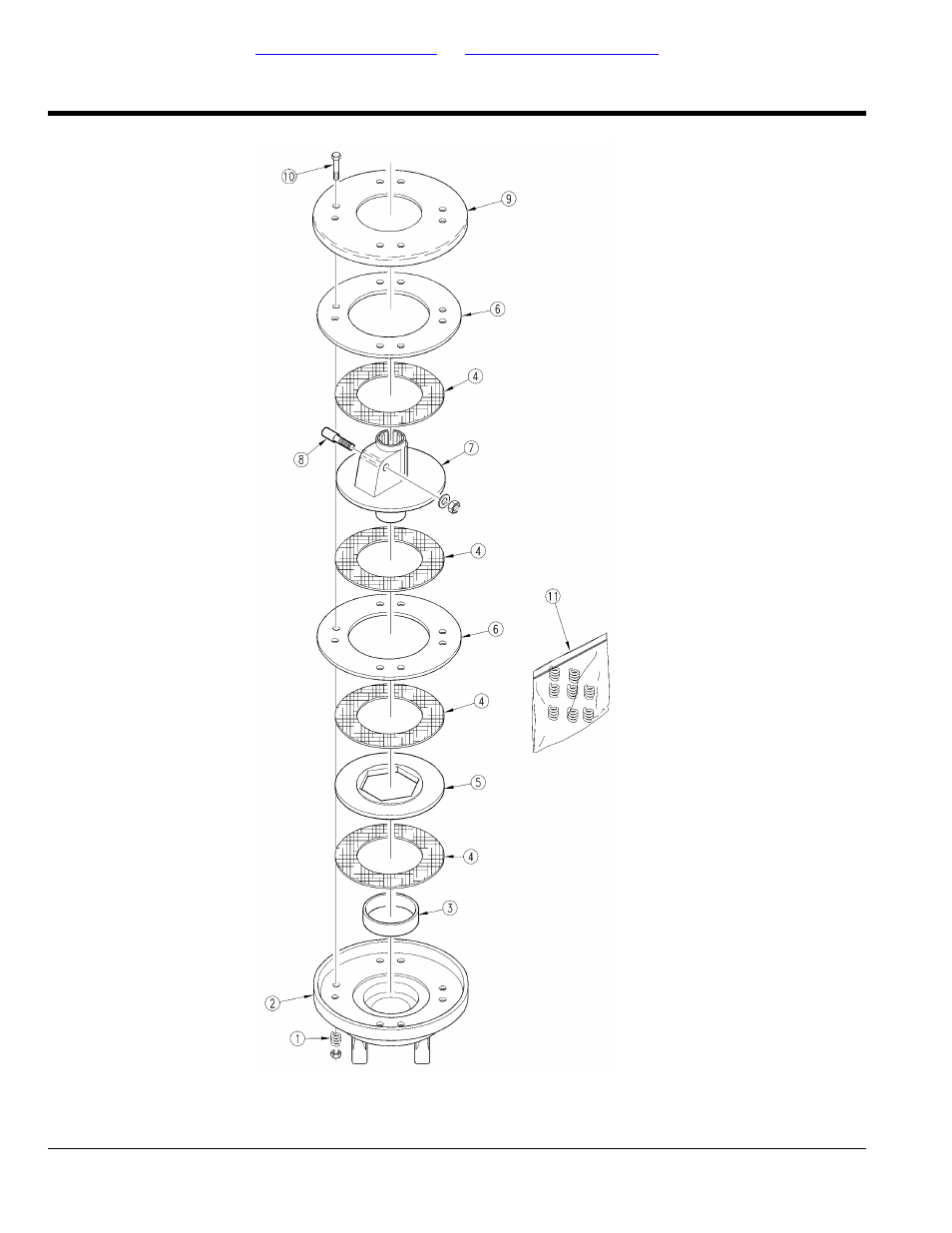 Driveline slip clutch 540/1000 rpm (1446016) ec, Table of contents part number index | Land Pride RCM5010 User Manual | Page 246 / 308