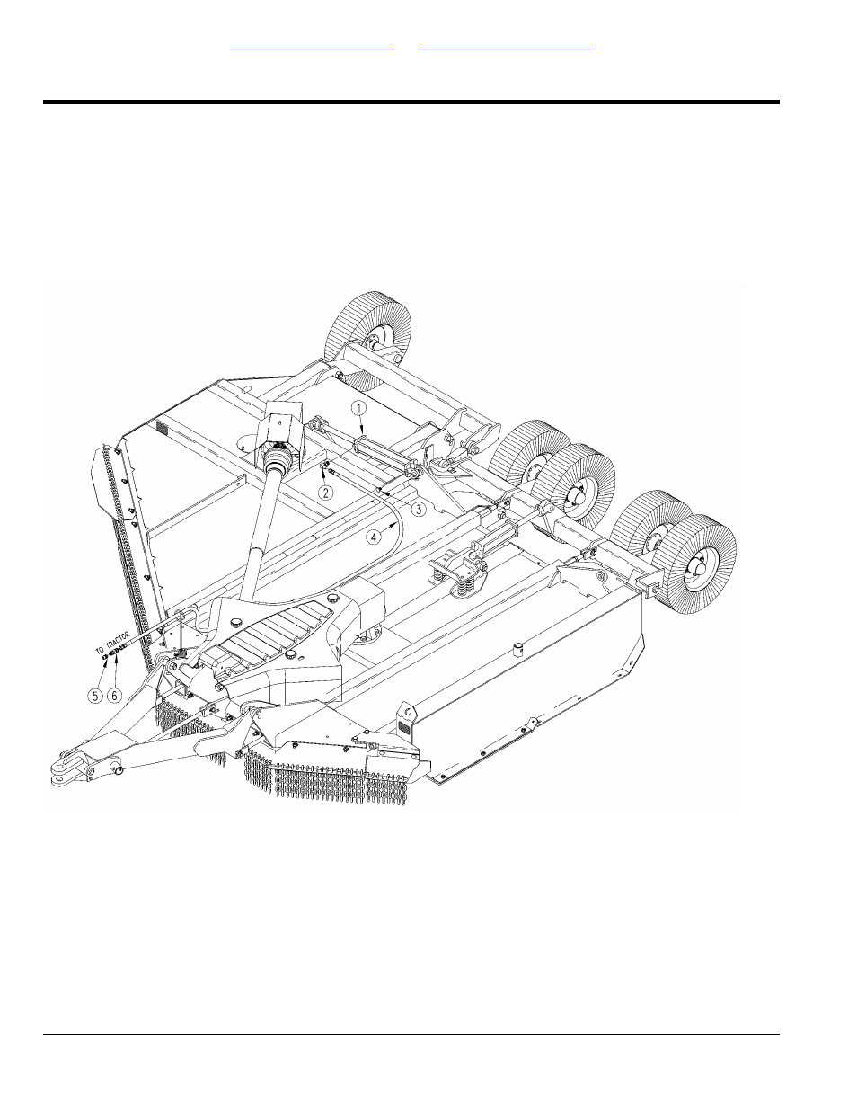 Hydraulic wing lift, Table of contents part number index | Land Pride RCM5010 User Manual | Page 298 / 308