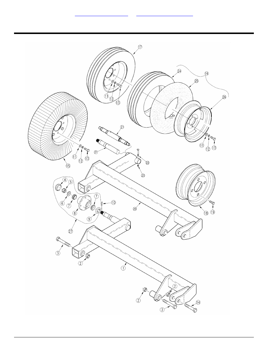 Axle right hand deck (s/n 489025-), Table of contents part number index | Land Pride RCM5010 User Manual | Page 36 / 308