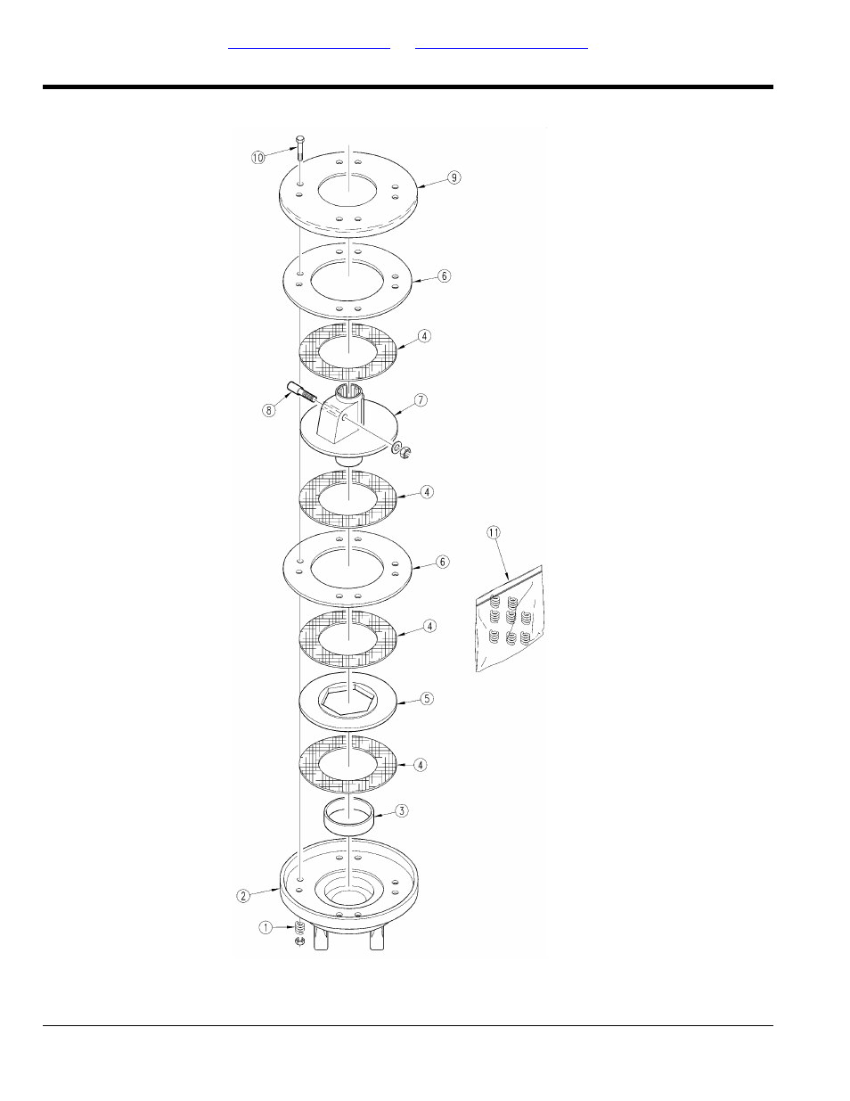 Driveline slip clutch 540/1000 rpm (1446016) ec, Table of contents part number index | Land Pride RCM6515 User Manual | Page 104 / 238