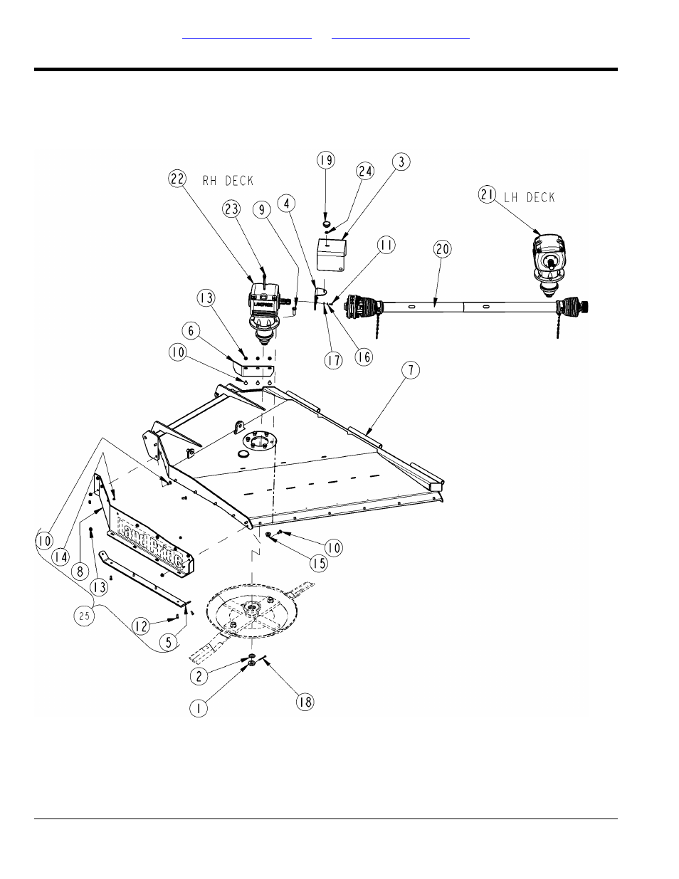 Deck wing section, Table of contents part number index | Land Pride RCM6515 User Manual | Page 16 / 238