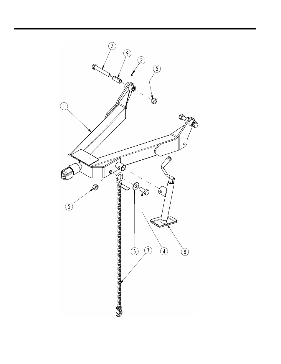 Hitch ball coupler, Table of contents part number index | Land Pride RCM6515 User Manual | Page 20 / 238