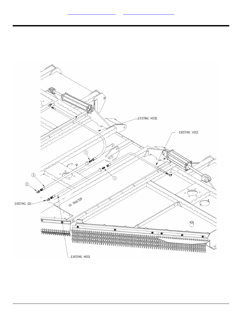 Hydraulic independent wing control accessory, Table of contents part number index | Land Pride RCM6515 User Manual | Page 208 / 238