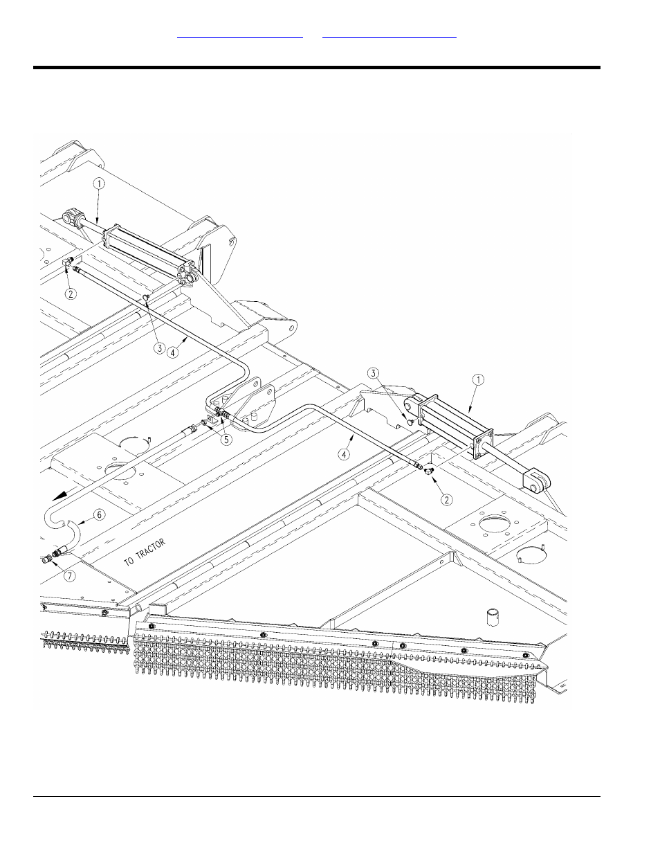 Hydraulic wing lift, Table of contents part number index | Land Pride RCM6515 User Manual | Page 214 / 238