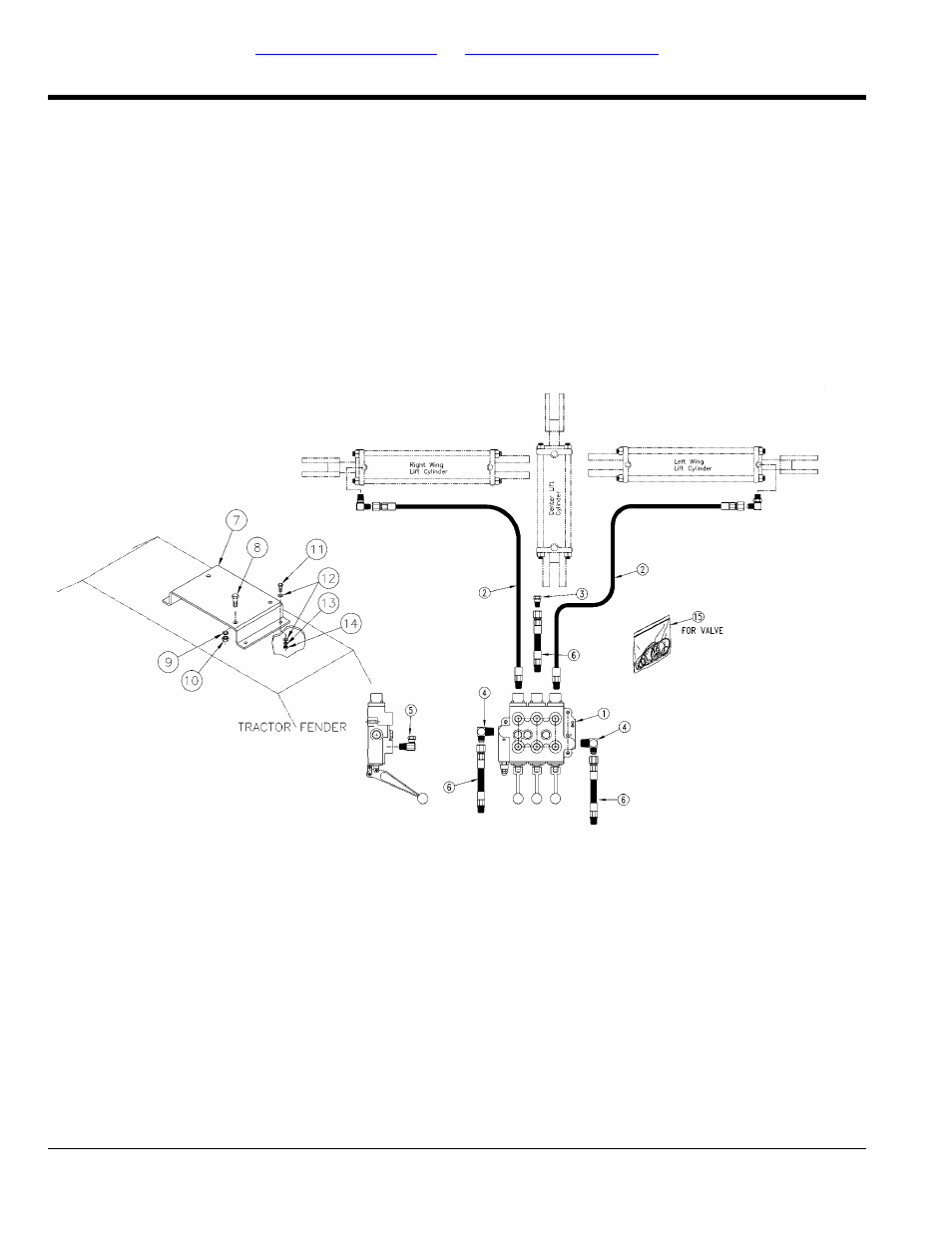 Hydraulic valve spool control accessory, Table of contents part number index | Land Pride RCM6515 User Manual | Page 226 / 238