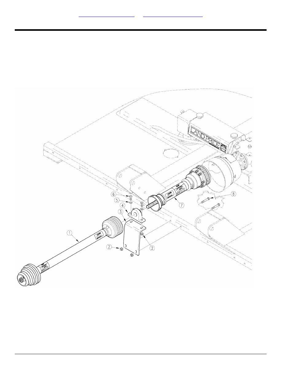 Driveline and pillowblock, Table of contents part number index | Land Pride RCRM3510 User Manual | Page 24 / 116