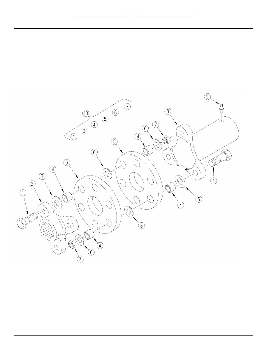 Driveline flex coupler (826-224c) eurocardan, Table of contents part number index | Land Pride RCRM3510 User Manual | Page 50 / 116