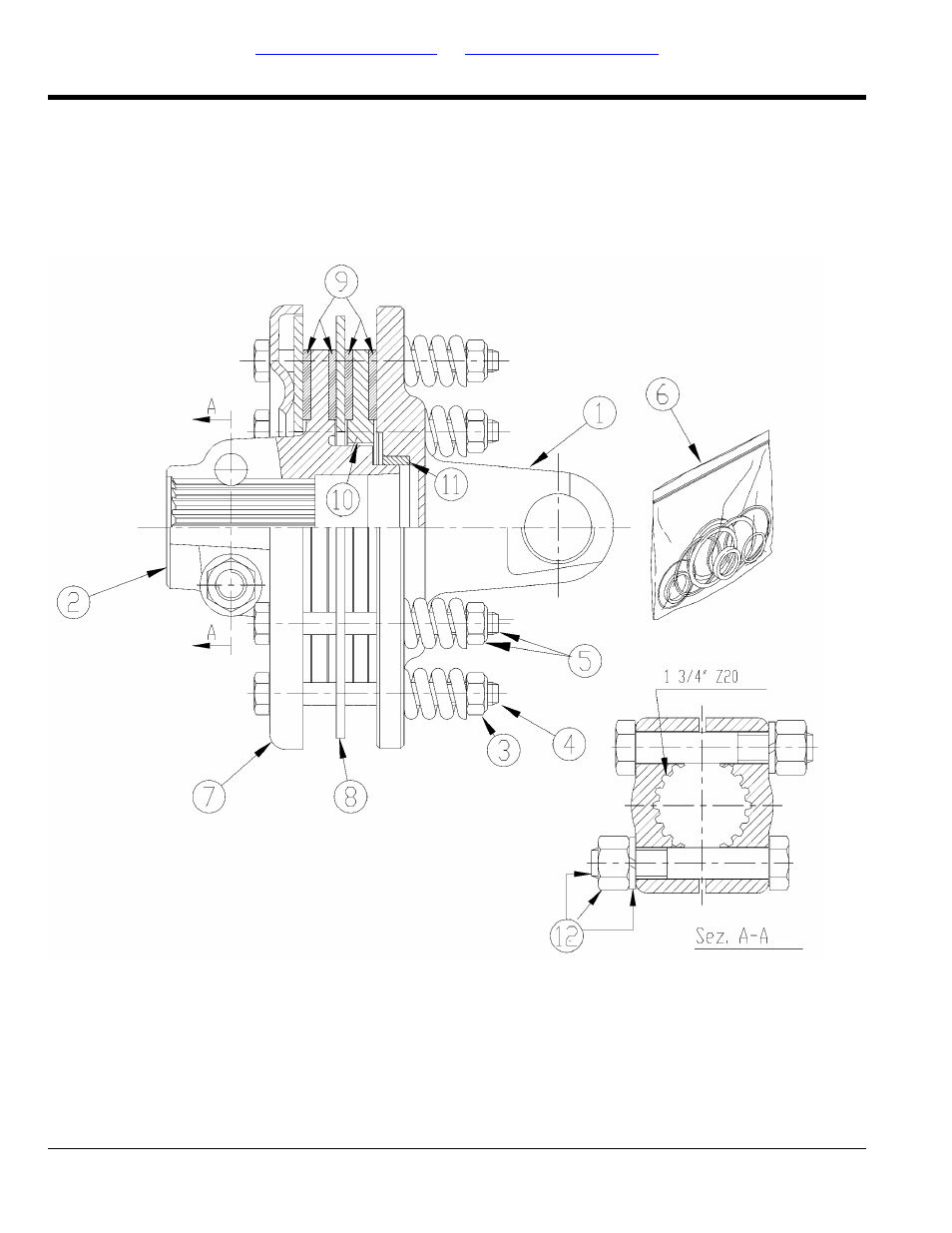 Driveline slip clutch (1446137) eurocardan, Table of contents part number index | Land Pride RCRM3510 User Manual | Page 80 / 116