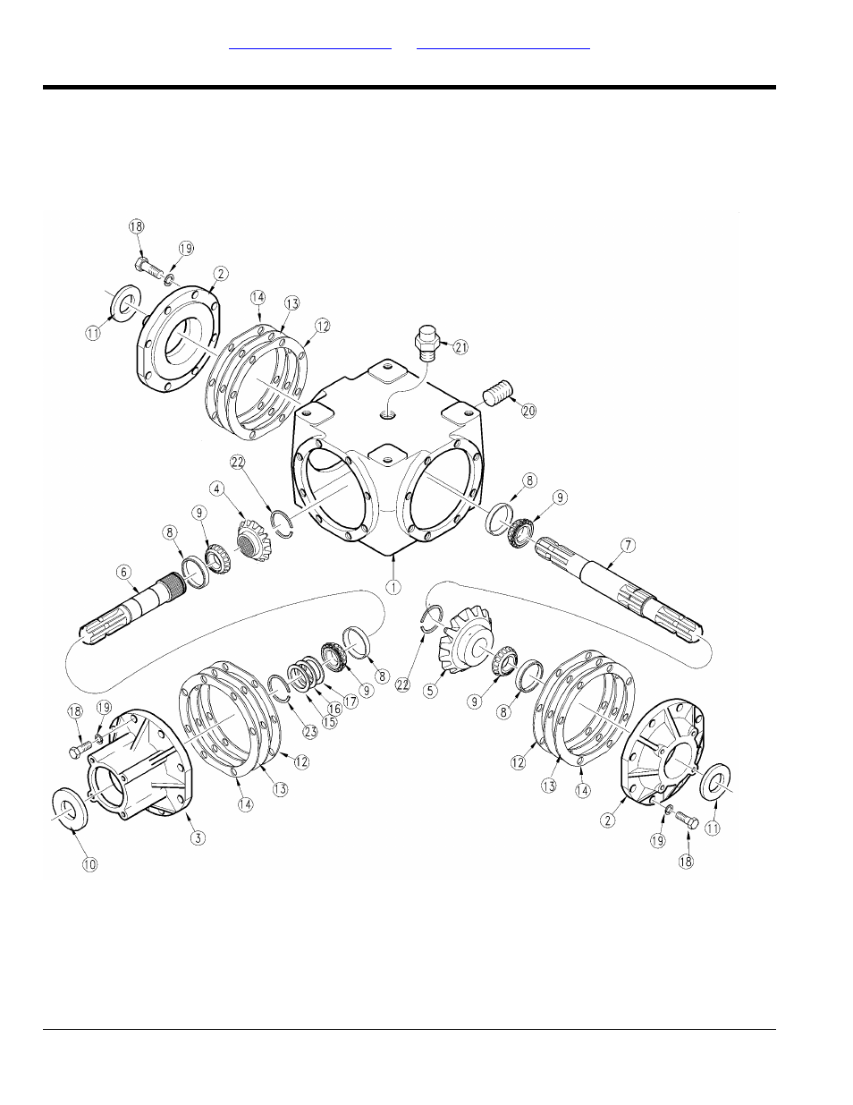 Gearbox, t-box 1000 rpm (826-219c) omni, Table of contents part number index | Land Pride RCRM3510 User Manual | Page 98 / 116