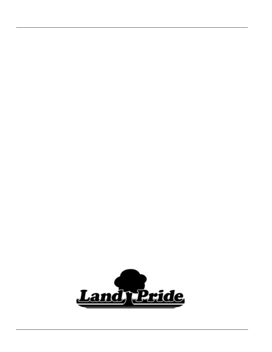 Land Pride Post Hole Diggers DP25 User Manual | Page 6 / 6