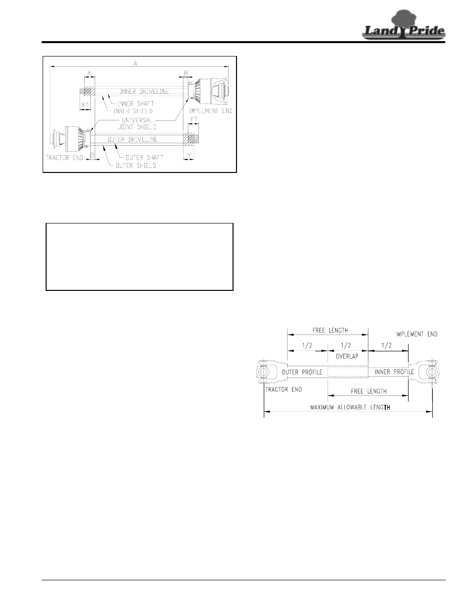 Land Pride FDR2572 User Manual | Page 13 / 32