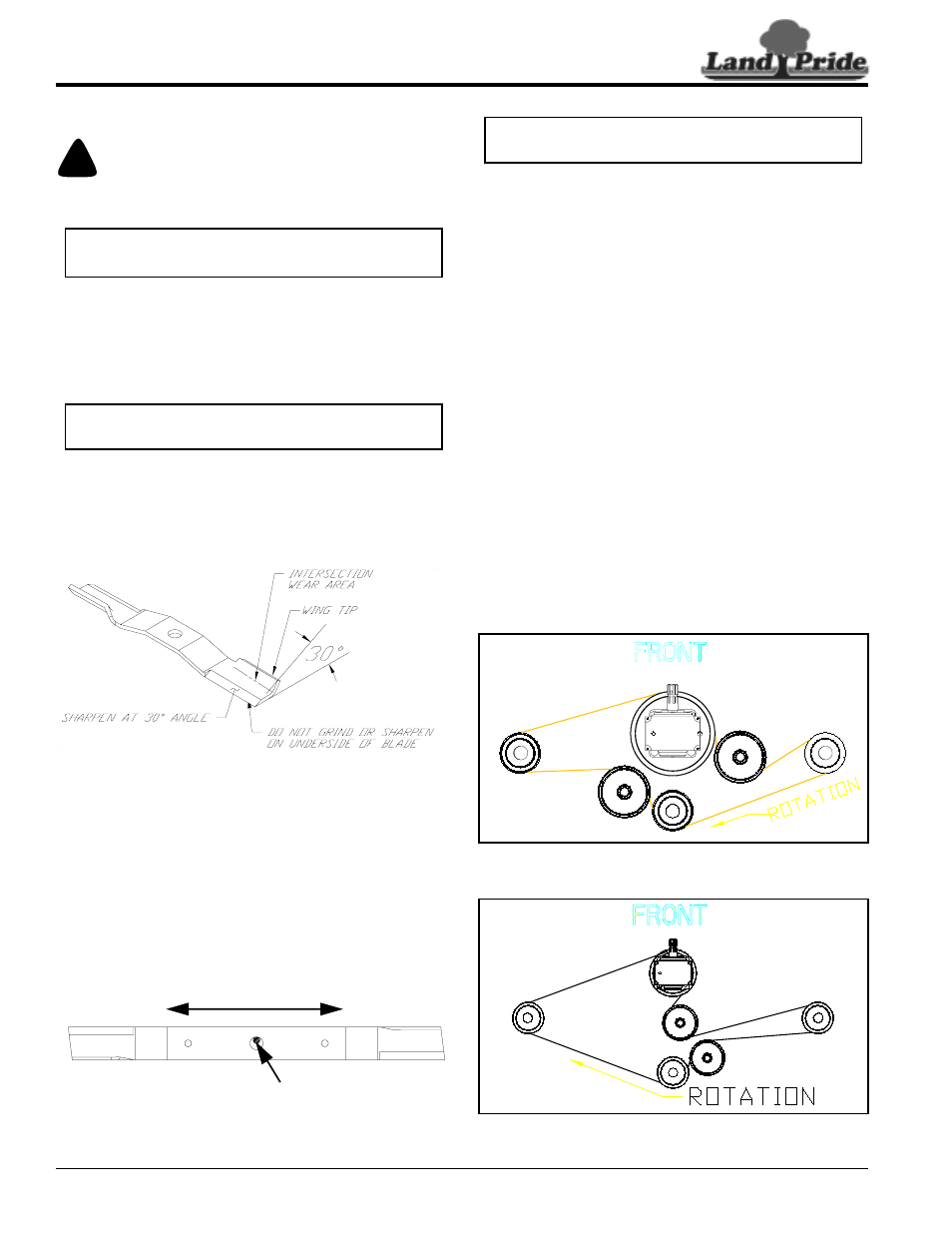 Land Pride FDR2572 User Manual | Page 22 / 32