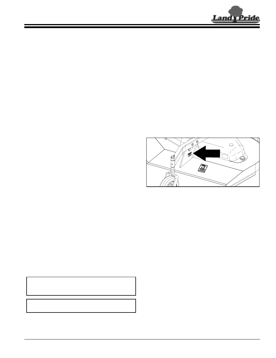 Land Pride FDR2572 User Manual | Page 9 / 32