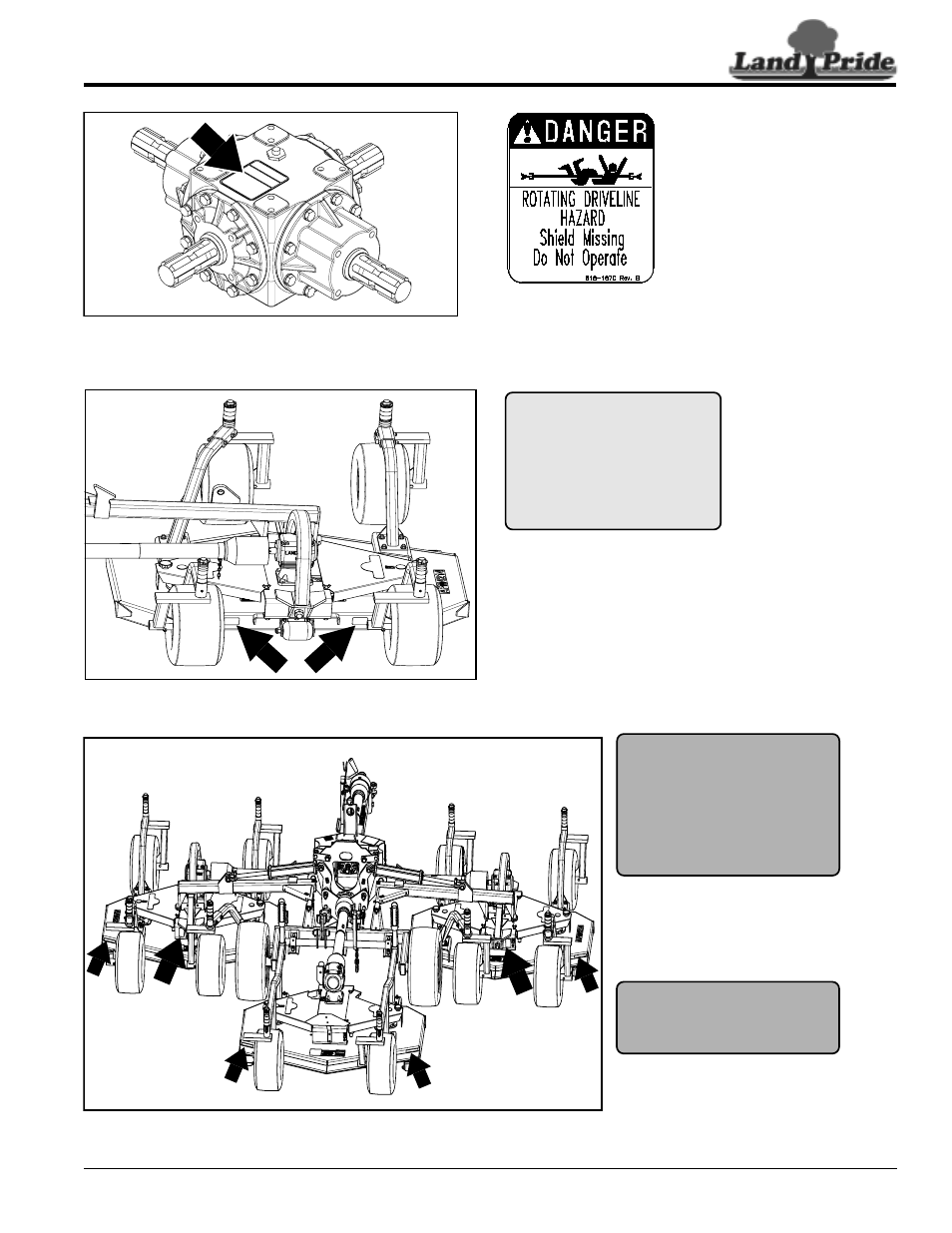 Land Pride AFM4214 User Manual | Page 11 / 48