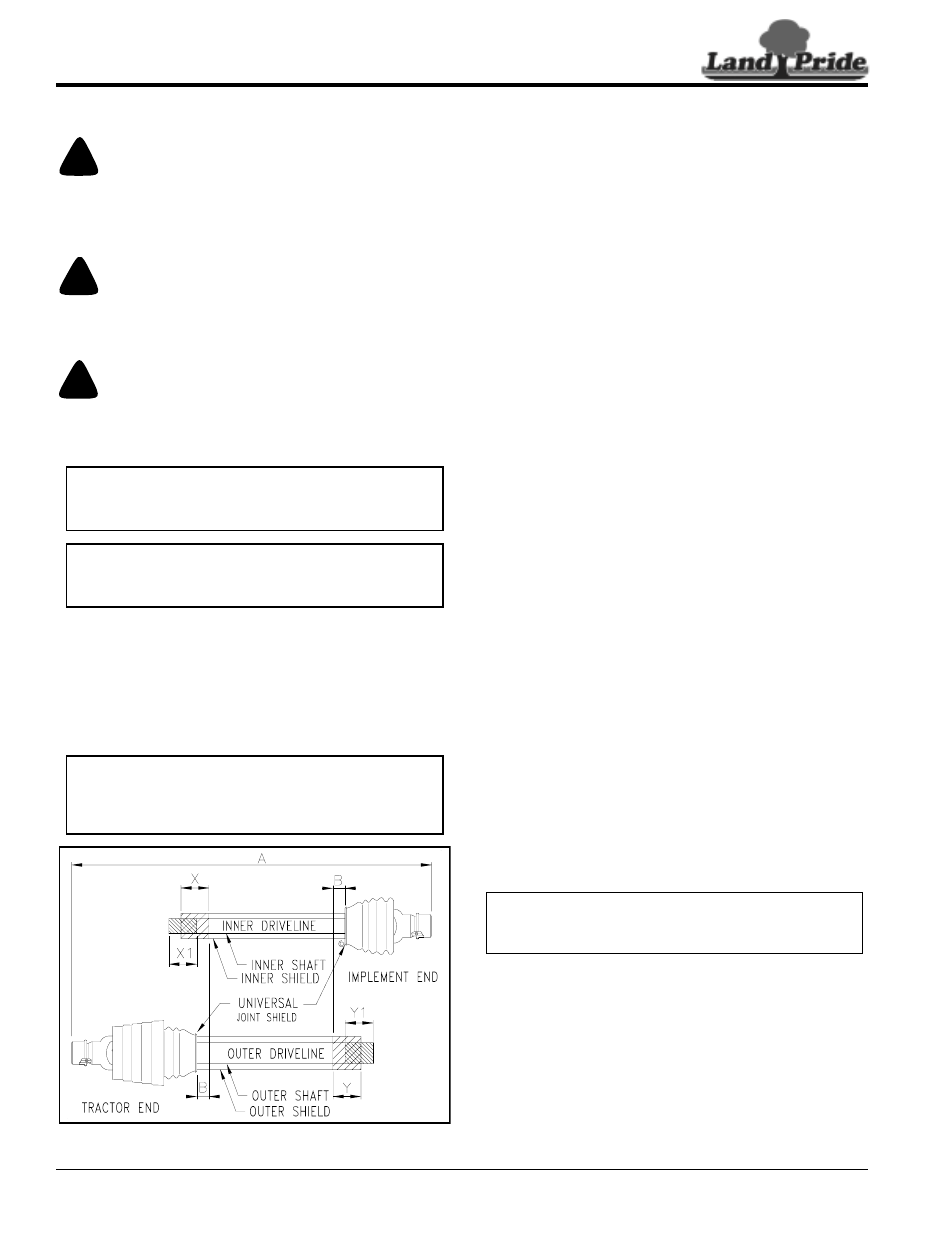 Land Pride AFM4214 User Manual | Page 16 / 48