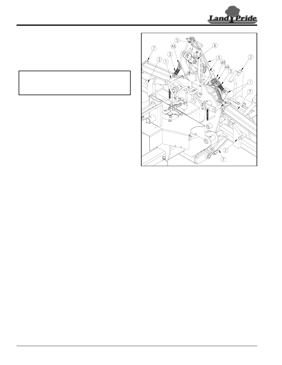 Optional hydraulic transport locks | Land Pride AFM4214 User Manual | Page 26 / 48