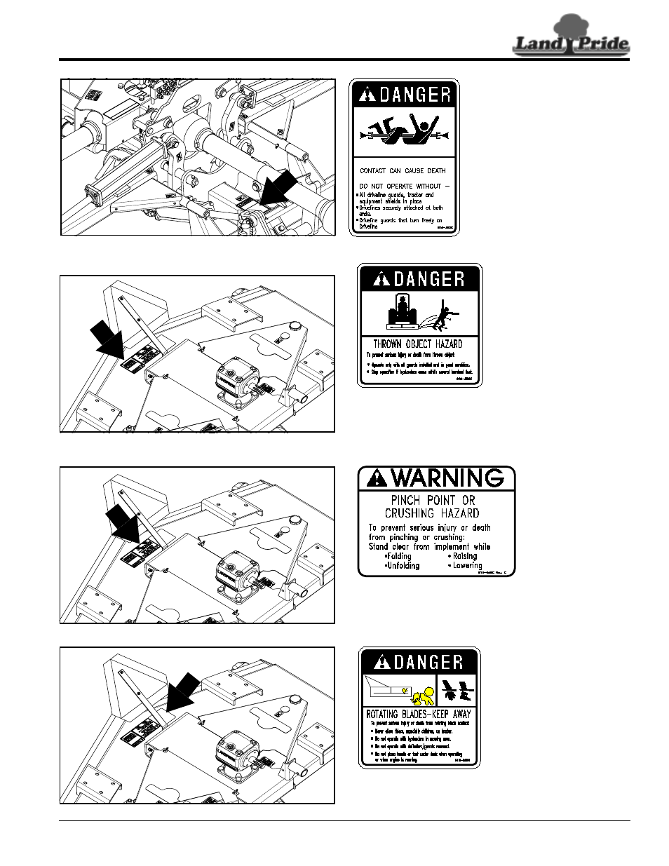 Land Pride AFM4214 User Manual | Page 9 / 48
