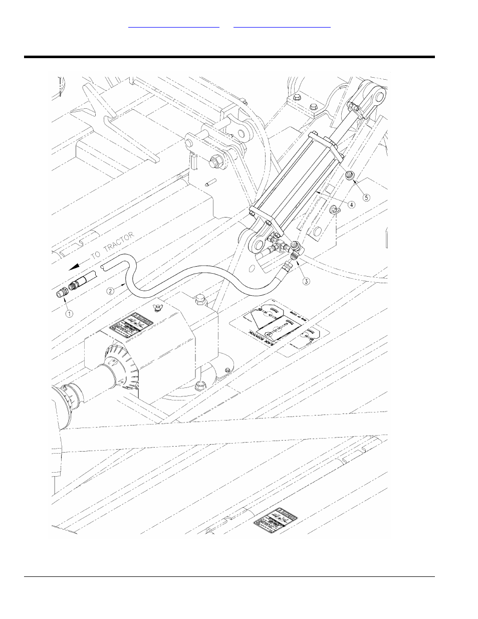 Hydraulics optional lift, Table of contents part number index | Land Pride Rotary Cutters RCF45180 User Manual | Page 126 / 260