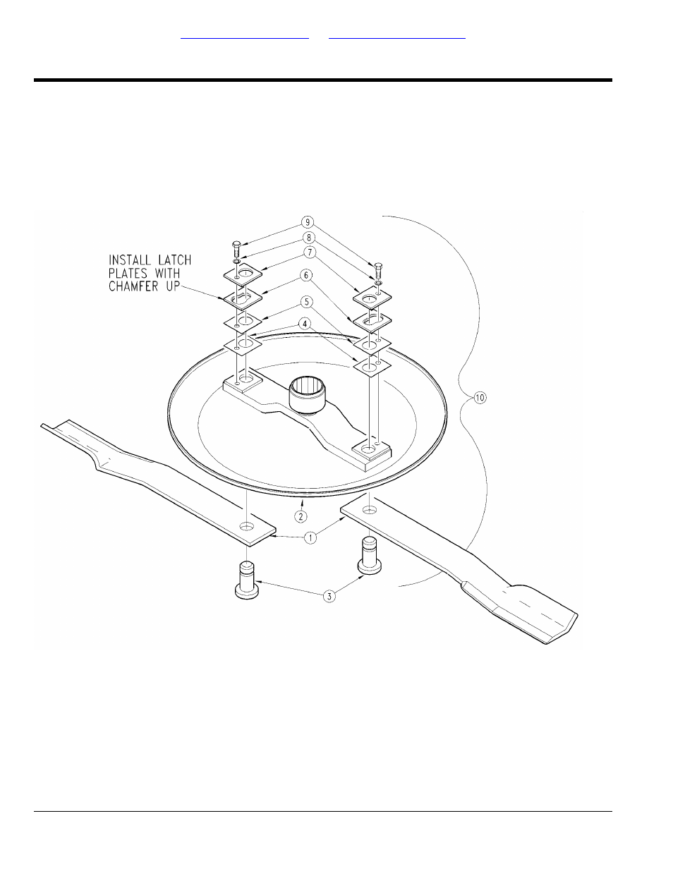 Rcfm45180 series (1000rpm), Section 2: decks, Deck blade carrier (s/n 160142-) | Table of contents part number index | Land Pride Rotary Cutters RCF45180 User Manual | Page 130 / 260