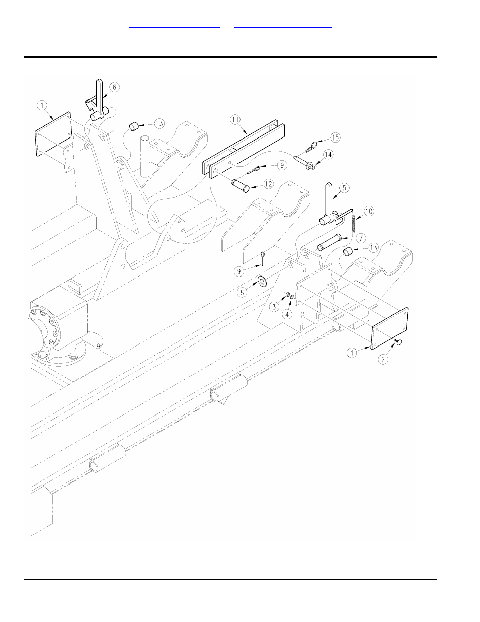 Deck center (s/n 160143+) continued, Table of contents part number index | Land Pride Rotary Cutters RCF45180 User Manual | Page 142 / 260