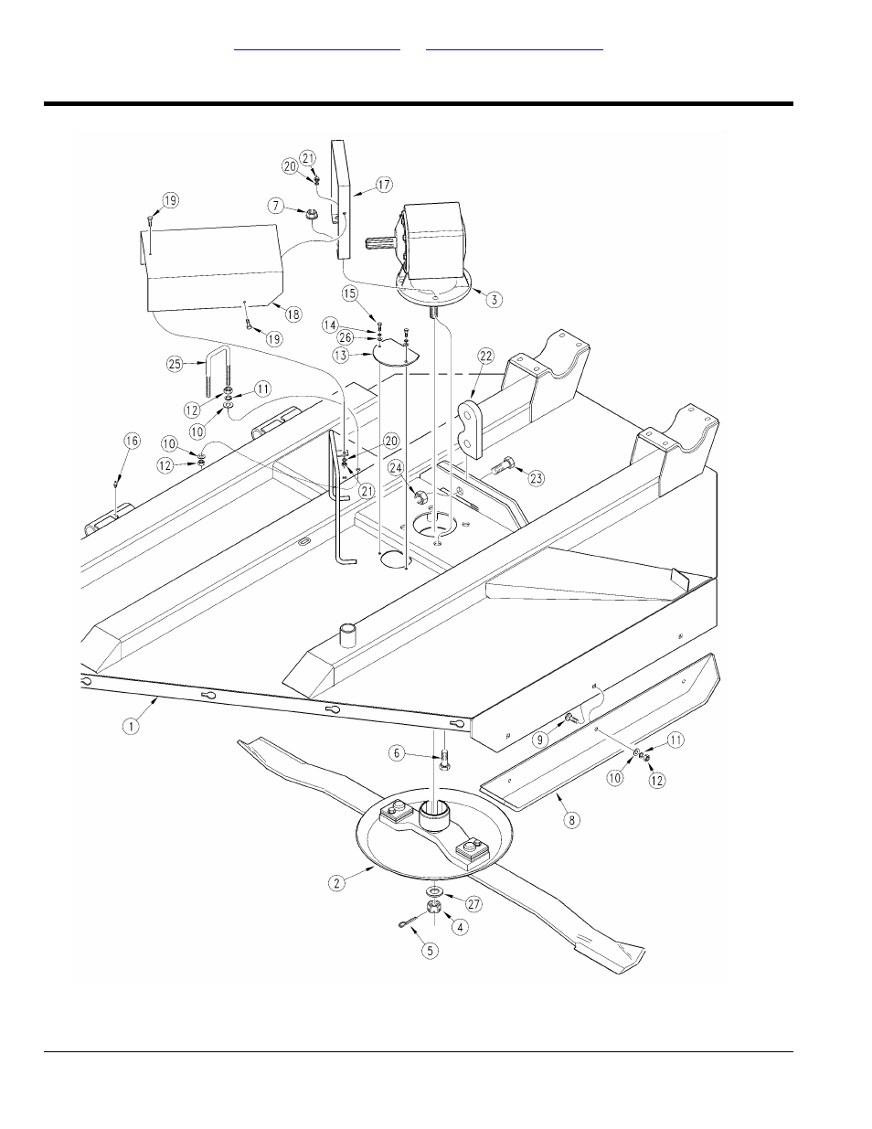 Deck left & right hand (s/n 77361-), Table of contents part number index | Land Pride Rotary Cutters RCF45180 User Manual | Page 144 / 260