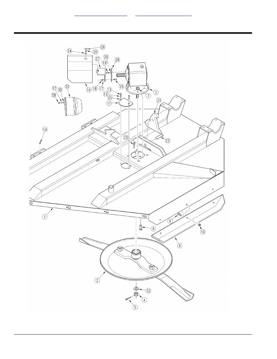 Deck left & right hand (s/n 160143+), Table of contents part number index | Land Pride Rotary Cutters RCF45180 User Manual | Page 150 / 260